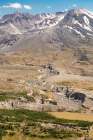 Washington State, Skamania County. Mount St. Helens or Louwala-Clough is an active stratovolcano. Art Print